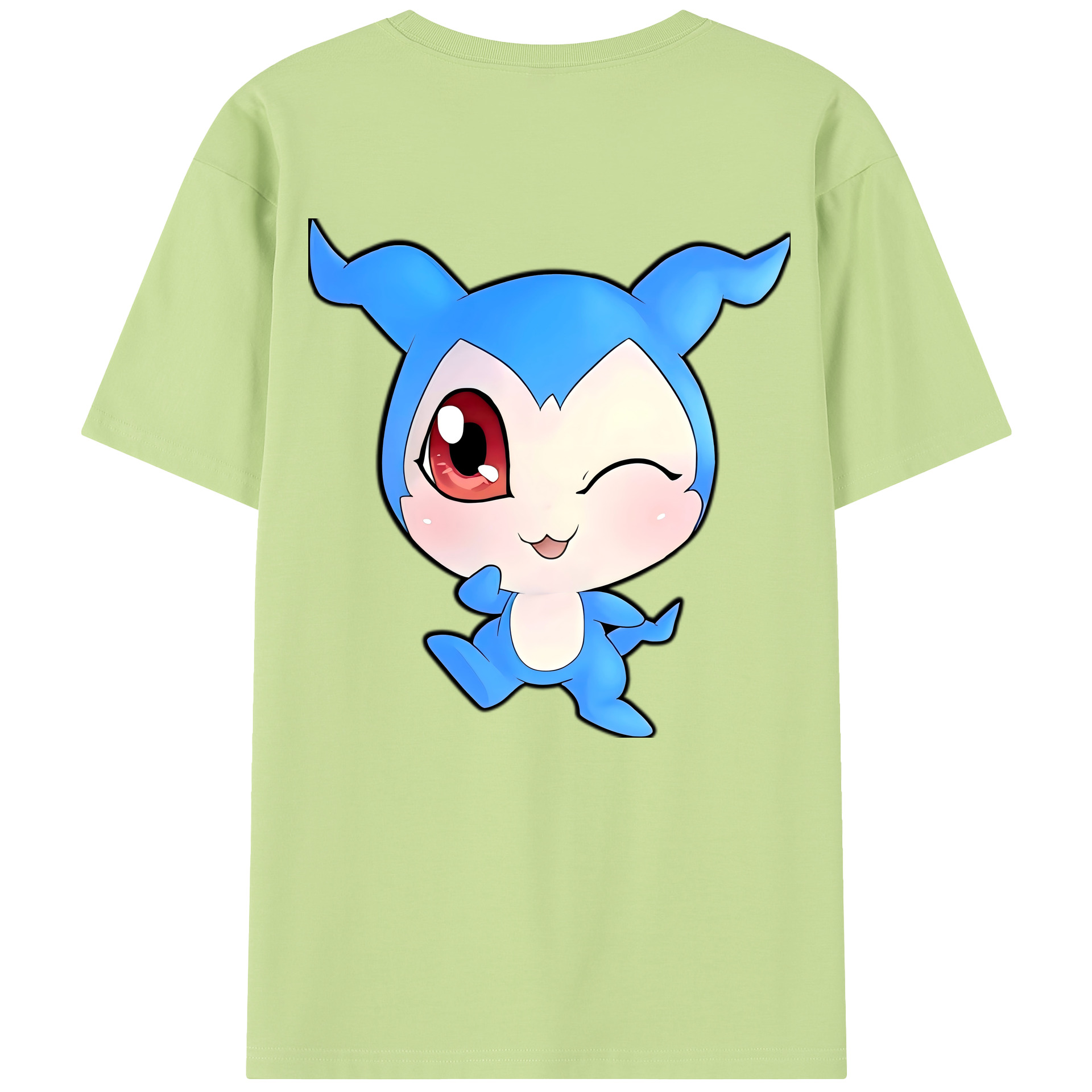 （画像用） Digimon デジタルモンスター/デジモン 綿100％半袖Tシャツ（背面プリント）